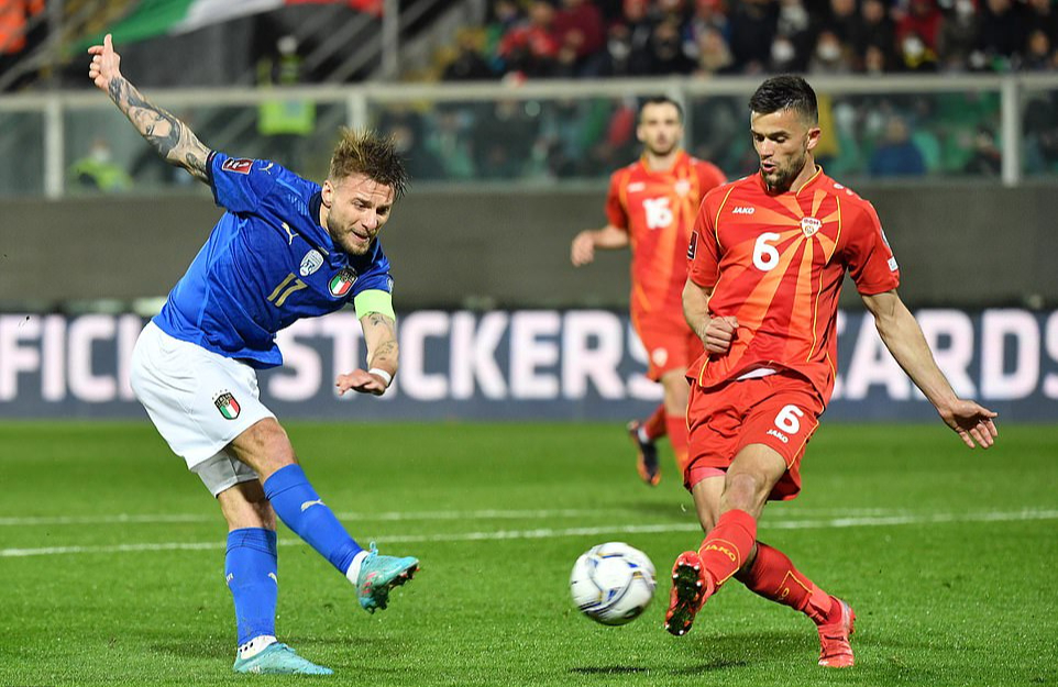 Địa chấn ở Palermo, Bắc Macedonia hạ tuyển Ý vòng play-off World Cup - Ảnh 1.
