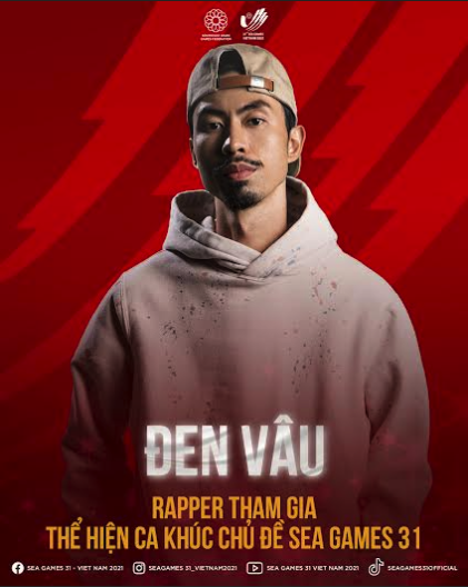 Rapper Đen Vâu góp giọng trong ca khúc chính thức của SEA Games 31 - Ảnh 1.