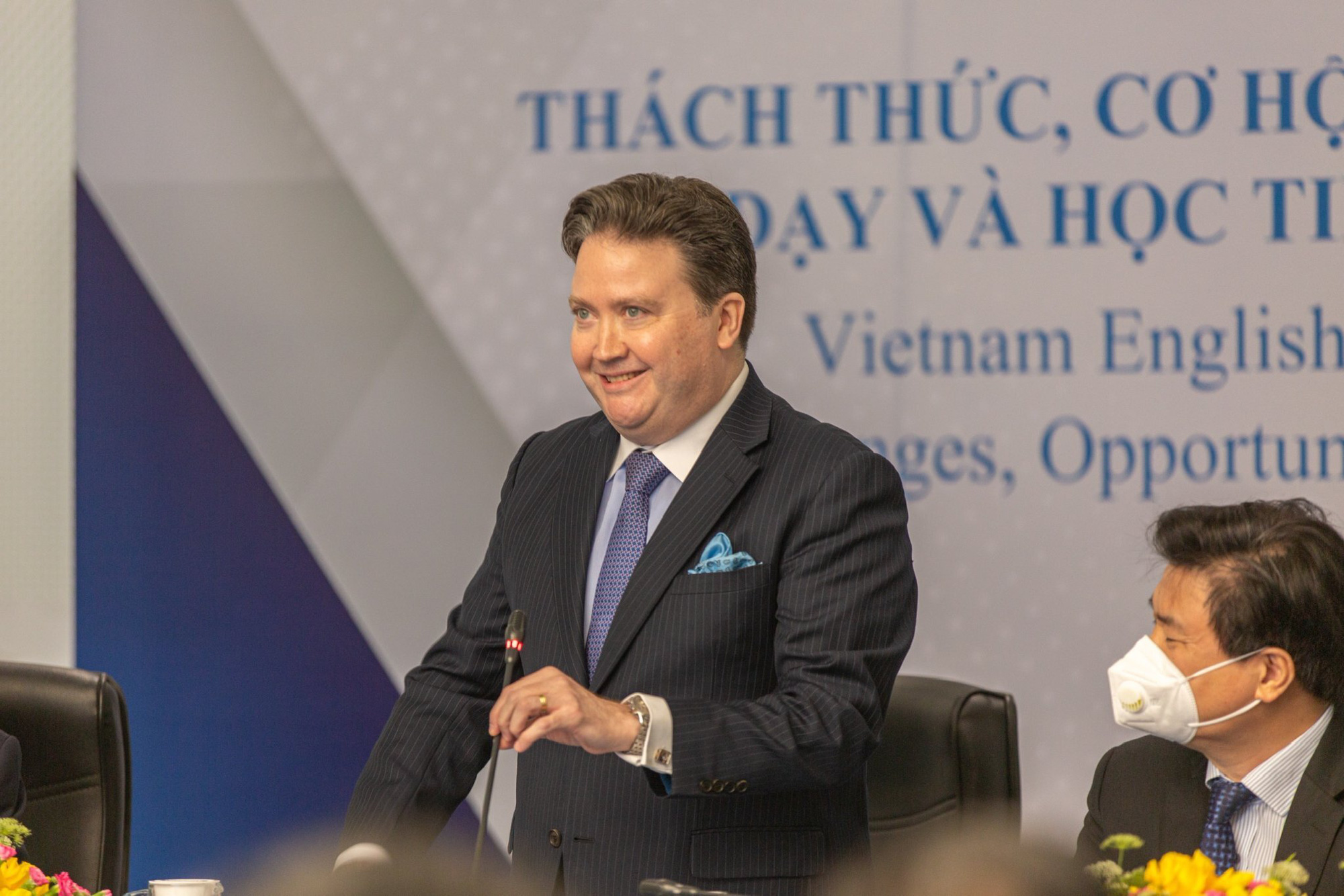 Đại sứ Marc Knapper: Mỹ sẽ hỗ trợ giảng dạy Tiếng Anh tại Việt Nam