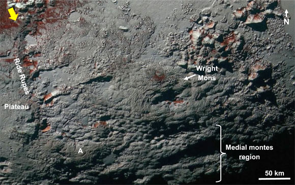 NASA chụp được bề mặt hành tinh thứ chín đầy núi lửa băng - Ảnh 1.