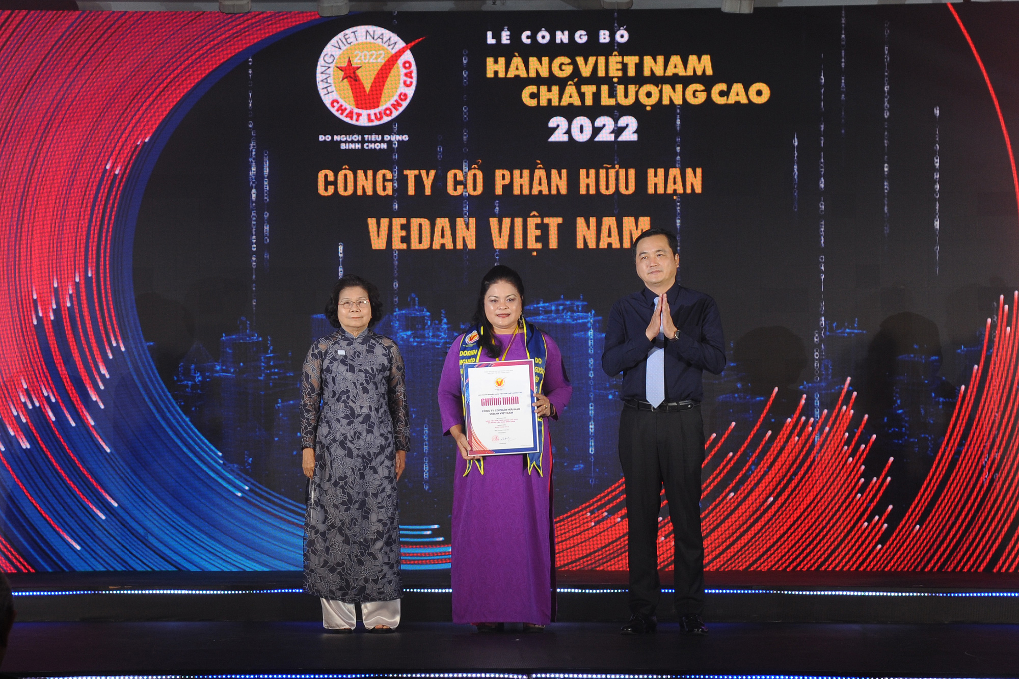 Vedan Việt Nam tiếp tục được vinh danh Hàng Việt Nam chất lượng cao năm 2022 - Ảnh 1.