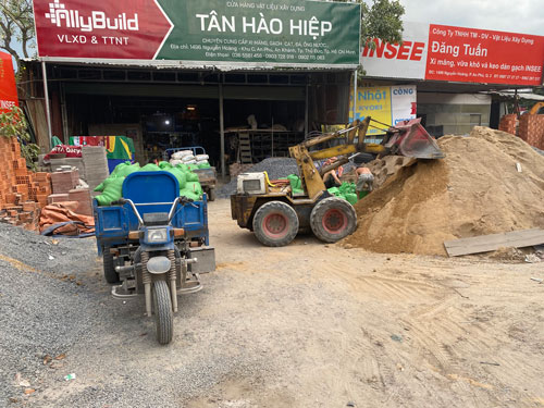 Vật liệu xây dựng đua nhau tăng giá - Ảnh 1.