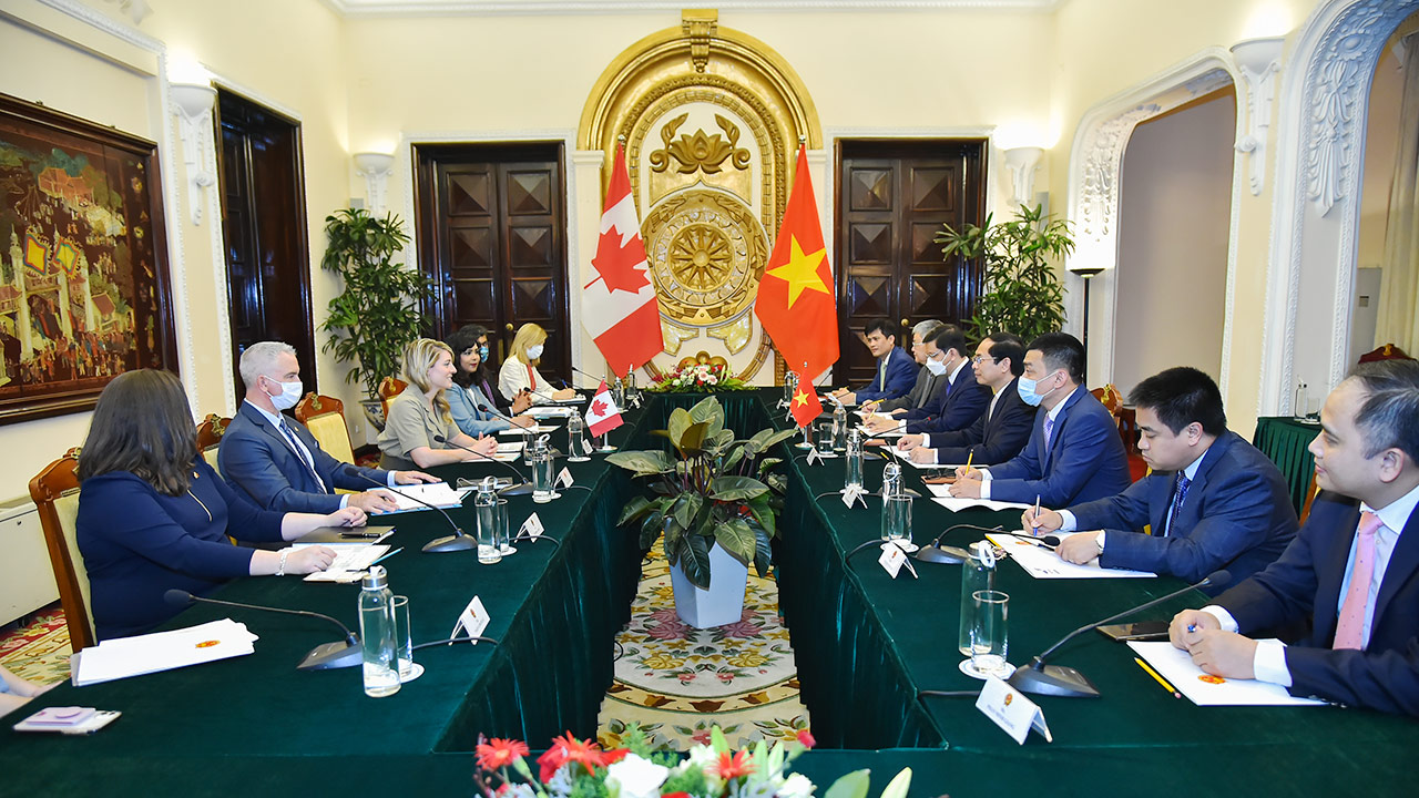 Bộ trưởng Bùi Thanh Sơn đề nghị Canada sớm công nhận hộ chiếu vắc-xin của Việt Nam - Ảnh 3.