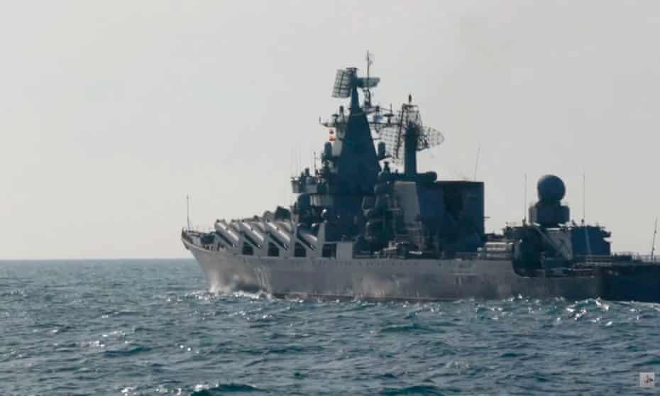 Russia confirmed that its flagship Moskva had sunk in the Black Sea - Photo 1.