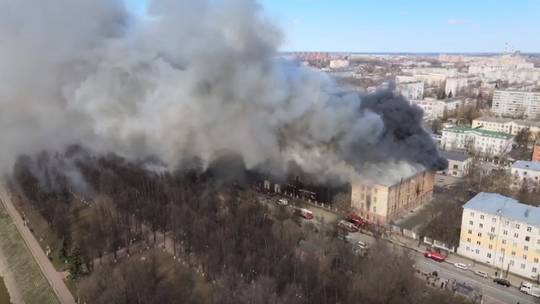 Fire at a Russian military facility, many casualties - Photo 1.