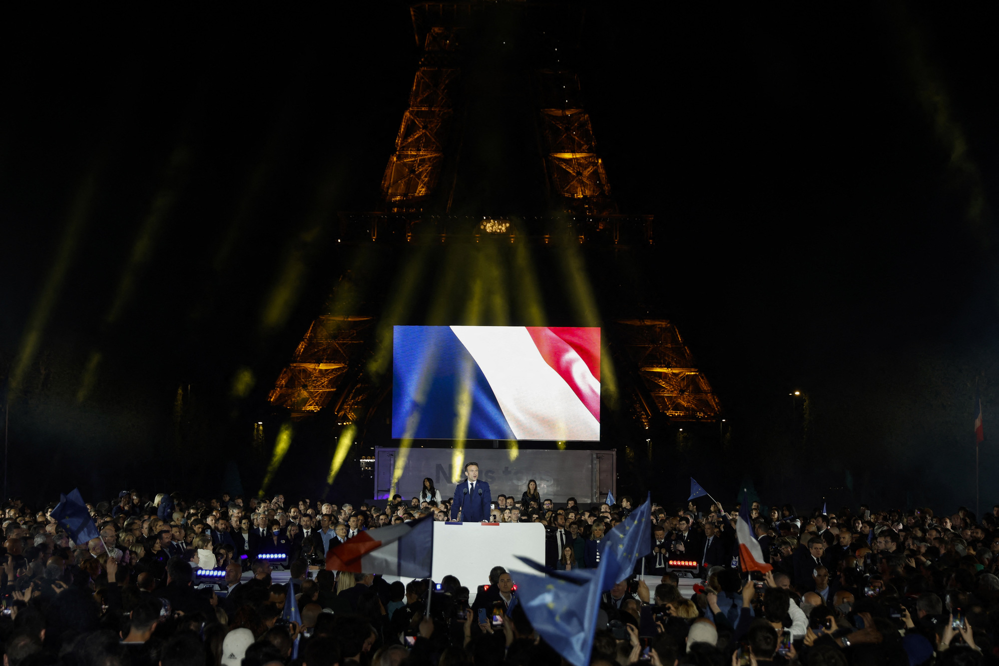 President Macron was re-elected, European leaders breathed a sigh of relief - Photo 2.