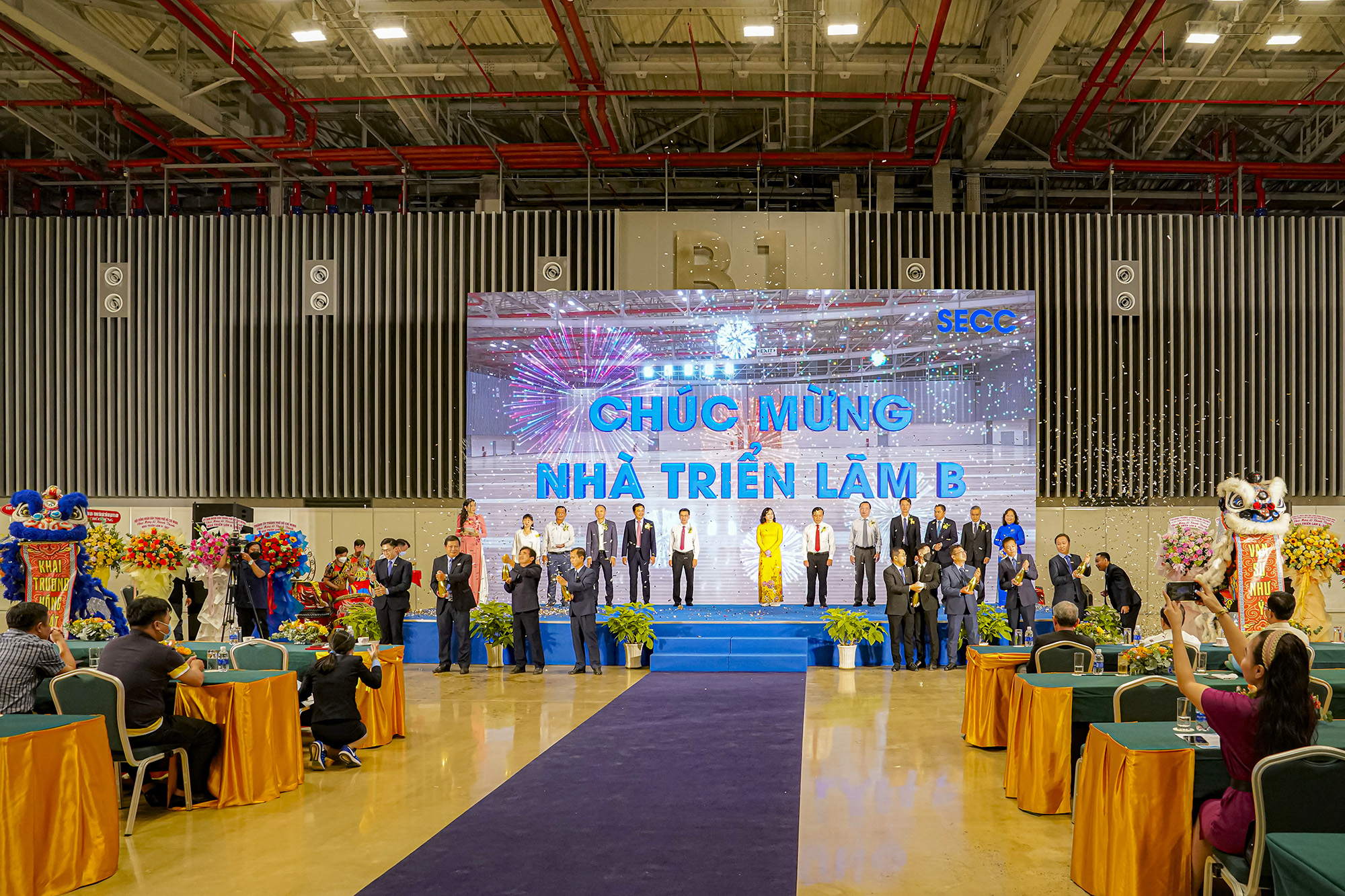 Khánh thành Nhà Triển lãm B - Trung tâm Hội chợ và Triển lãm Sài Gòn