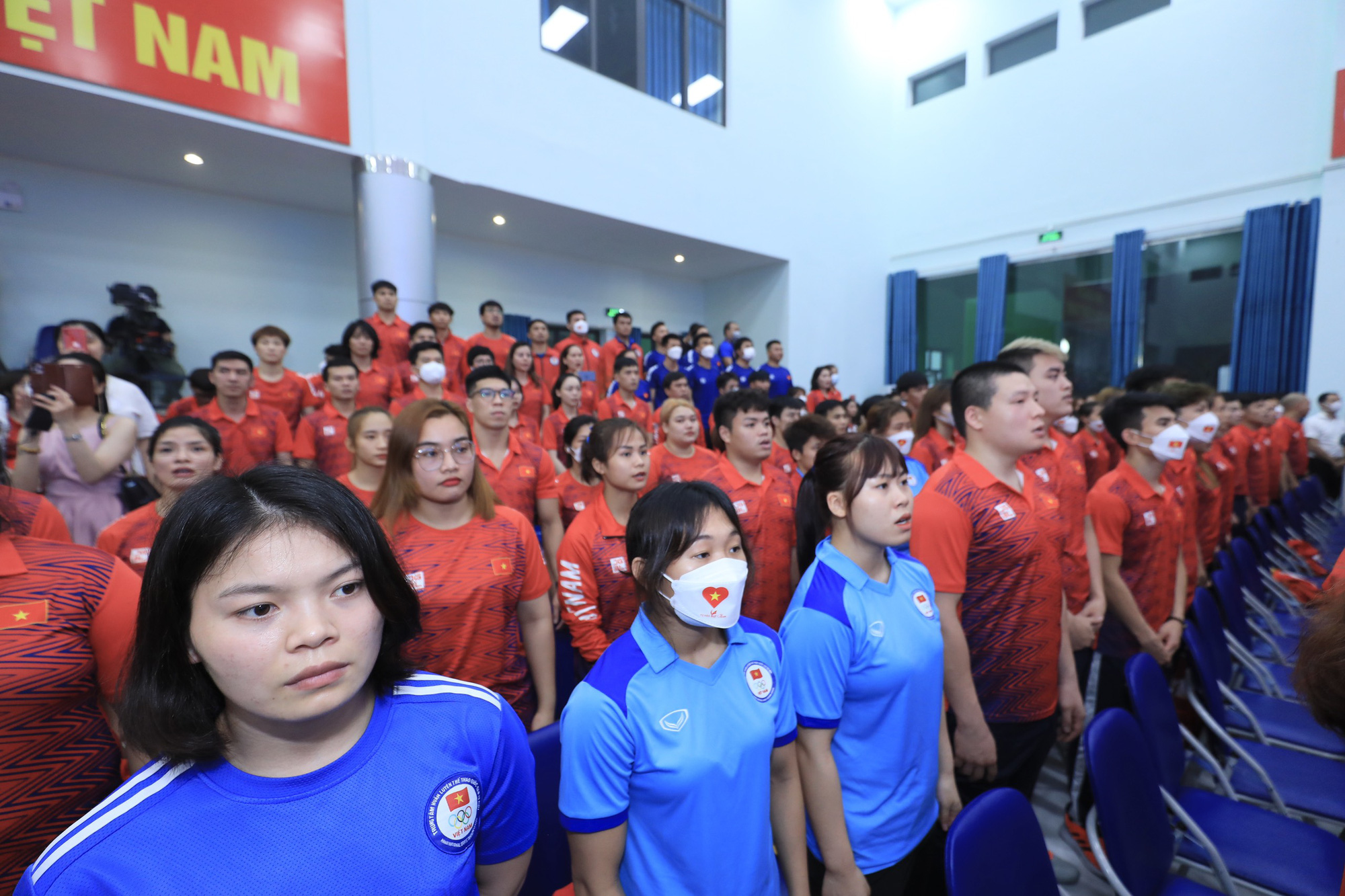 Lễ xuất quân của đoàn thể thao Việt Nam tại SEA Games 31 - Ảnh 14. Lễ xuất quân của đoàn thể thao Việt Nam tại SEA Games 31 - Ảnh 14.