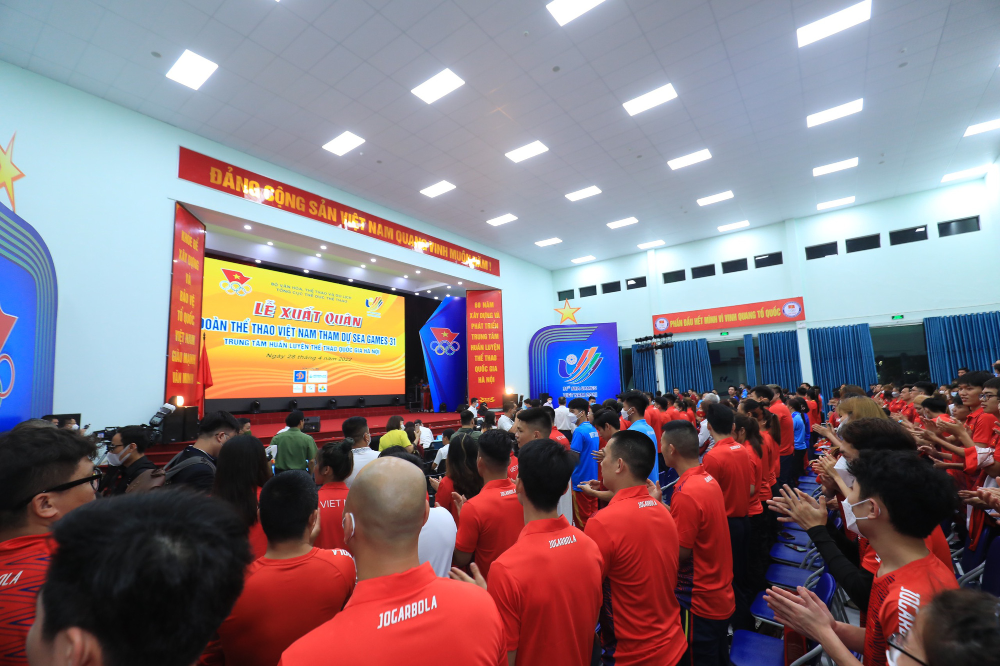 Lễ xuất quân của đoàn thể thao Việt Nam tại SEA Games 31 - Ảnh 12.