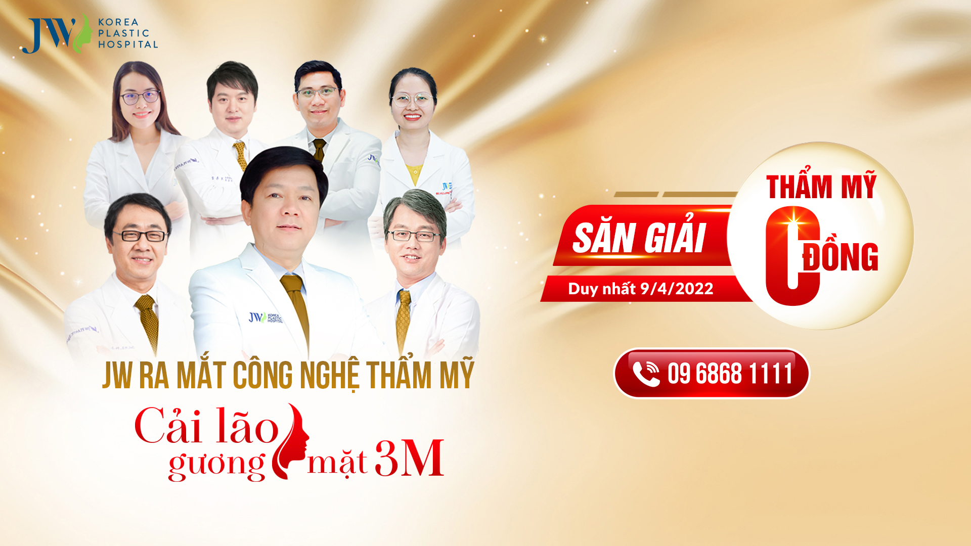 Bệnh Viện Jw Trình Làng Công Nghệ Mới “Cải Lão Gương Mặt 3M” Đẹp 0 Tuổi -  Giá 0 Đồng - Báo Người Lao Động