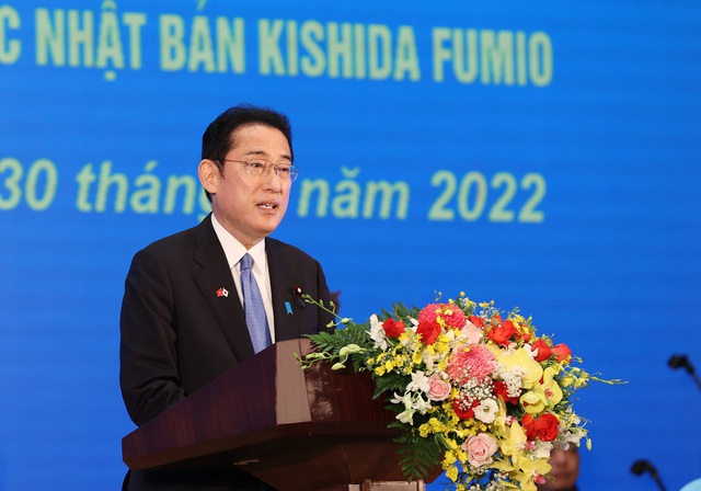 Chiêu đãi chào mừng Thủ tướng Nhật Bản Kishida Fumio thăm chính thức Việt Nam - Ảnh 9.