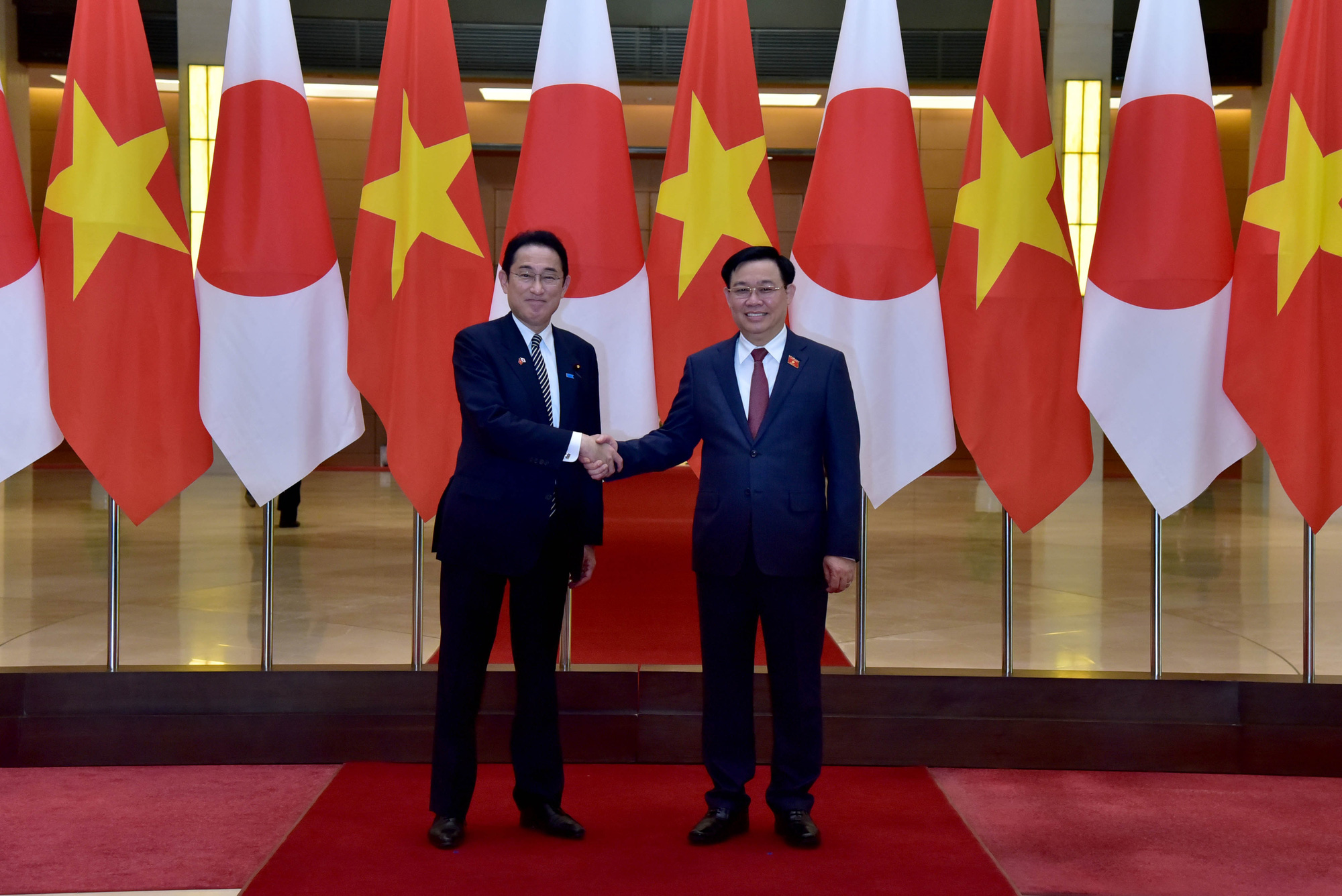 Tổng Bí thư Nguyễn Phú Trọng nhấn mạnh tiềm năng to lớn của hợp tác Việt - Nhật - Ảnh 10.