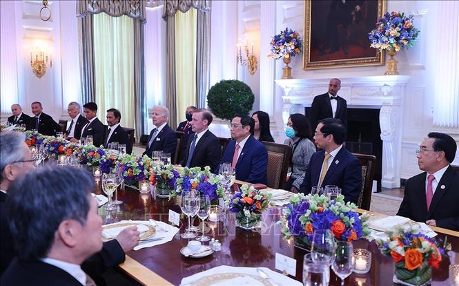 Thủ tướng Phạm Minh Chính dự chiêu đãi của Tổng thống Mỹ Joseph Robinette Biden - Ảnh 8. Thủ tướng Phạm Minh Chính dự chiêu đãi của Tổng thống Mỹ Joseph Robinette Biden - Ảnh 8.