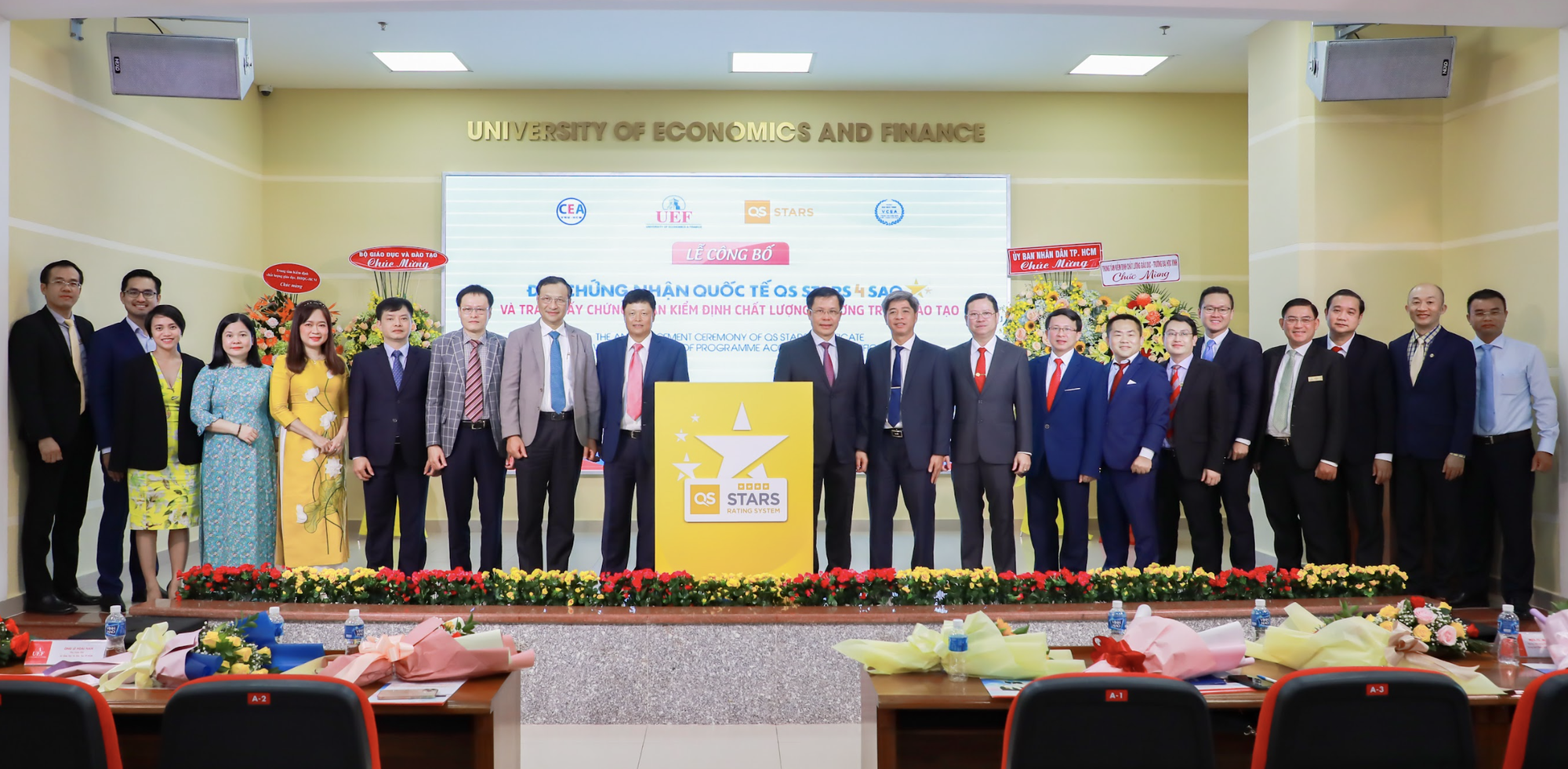 Một trường ĐH được tổ chức xếp hạng của Anh đánh giá đạt chuẩn 4 sao - Ảnh 1. Một trường ĐH được tổ chức xếp hạng của Anh đánh giá đạt chuẩn 4 sao - Ảnh 1.