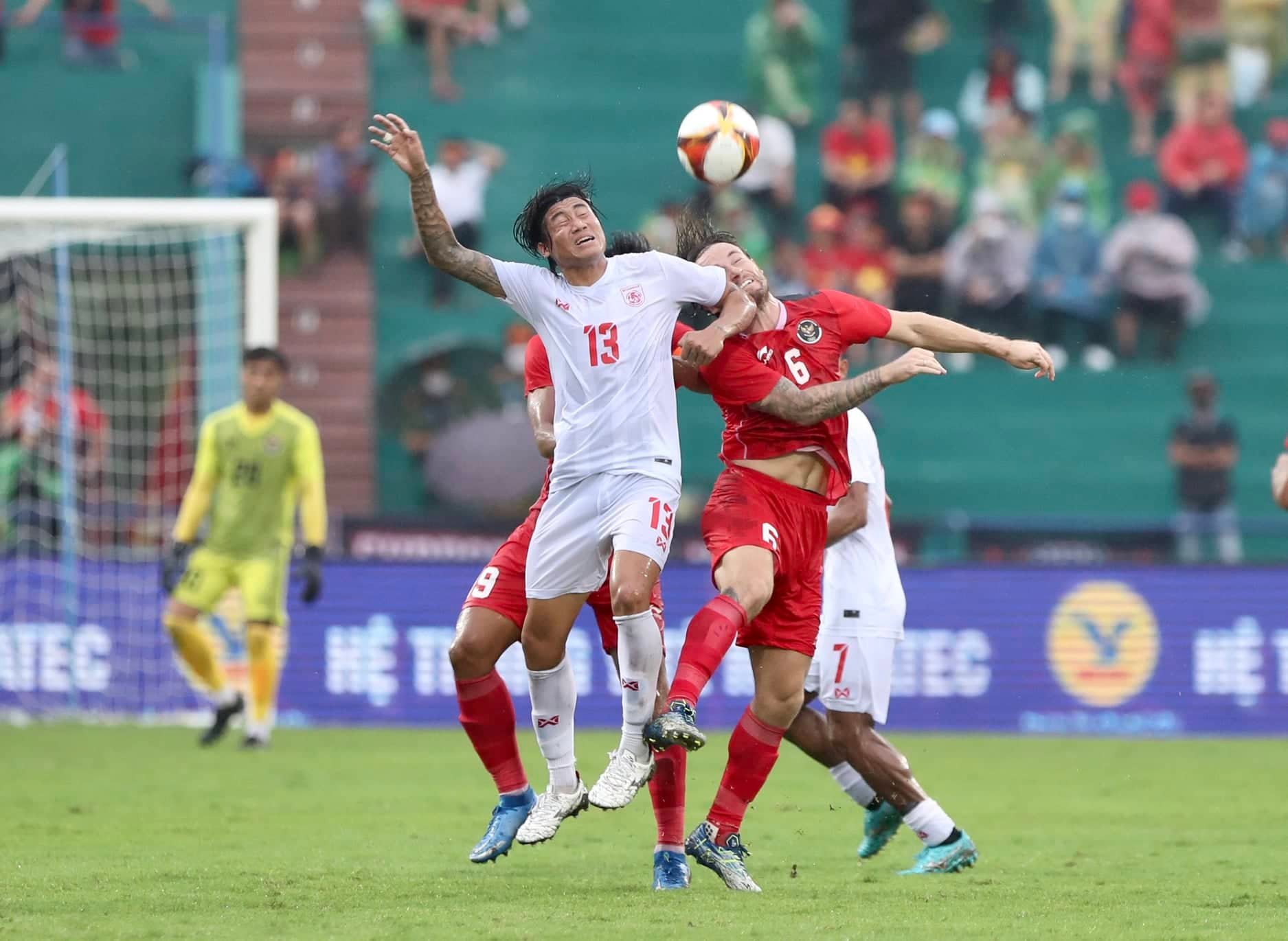 SEA Games 31: Thắng đậm Myanmar, U23 Indonesia vào bán kết - Ảnh 2.