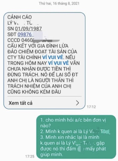 Ám ảnh những cuộc gọi đòi nợ - Ảnh 2.