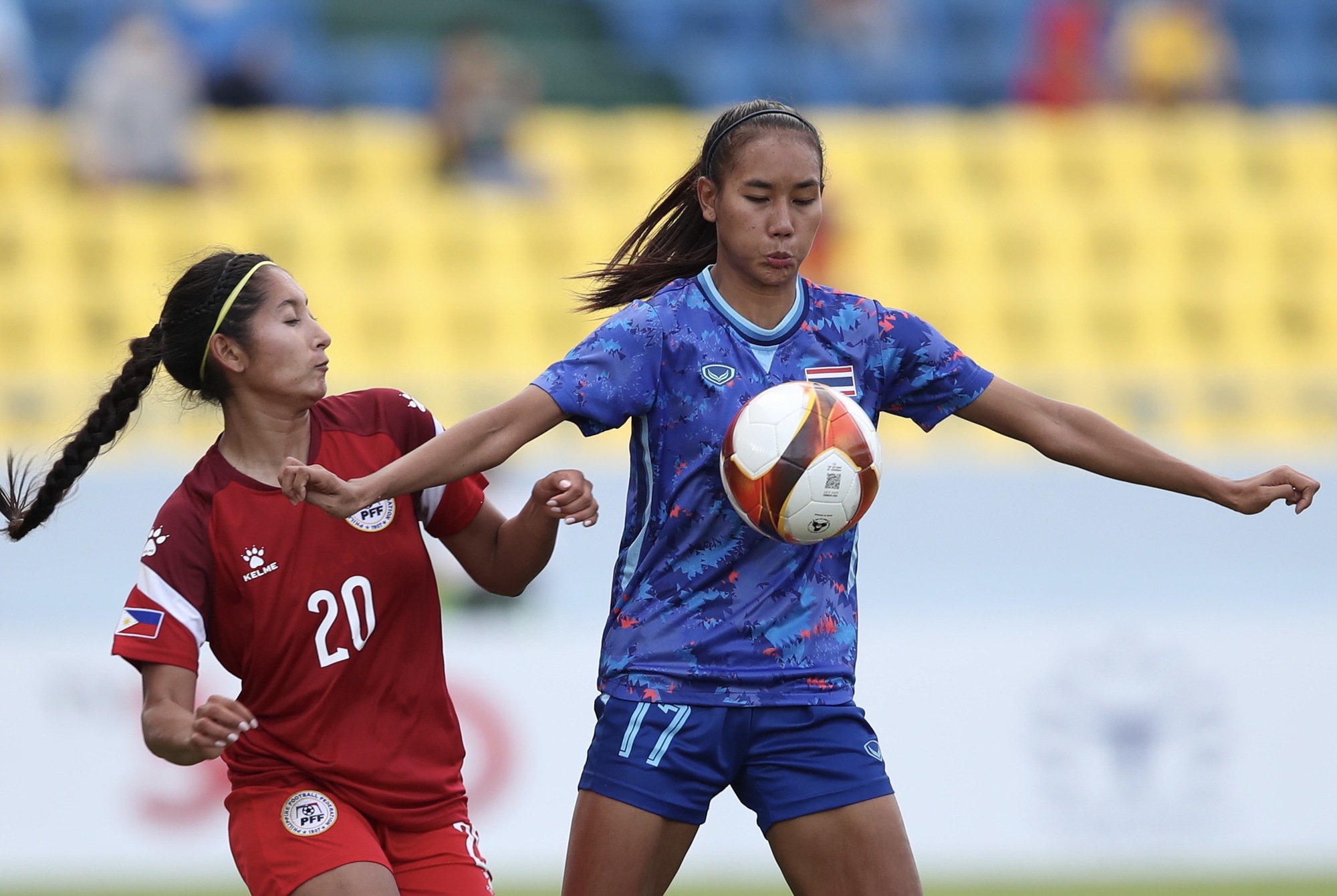 Thắng dễ Philippines, tuyển nữ Thái Lan vào chung kết SEA Games 31 - Ảnh 5. Thắng dễ Philippines, tuyển nữ Thái Lan vào chung kết SEA Games 31 - Ảnh 5.