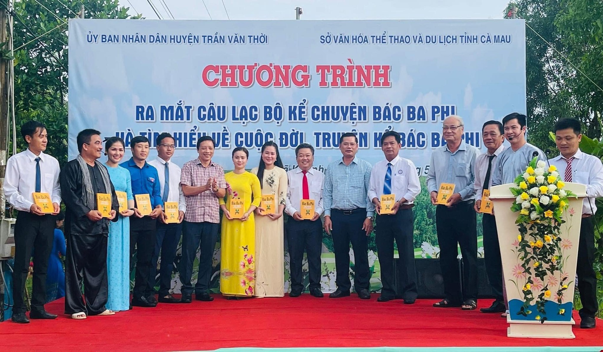 Cà Mau ra mắt Câu lạc bộ Kể chuyện Bác Ba Phi - Ảnh 1.