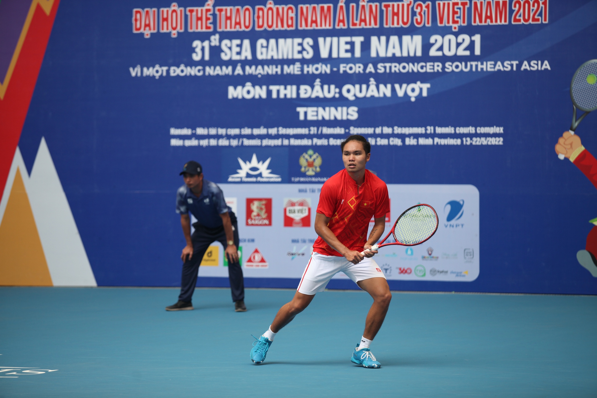 Lý Hoàng Nam, Trịnh Linh Giang giúp uần vợt Việt Nam có ngày thi đấu thành công - Ảnh 2.