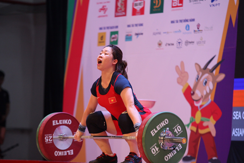 Cô gái dân tộc Giáy 2 lần vô địch SEA Games - Ảnh 1.