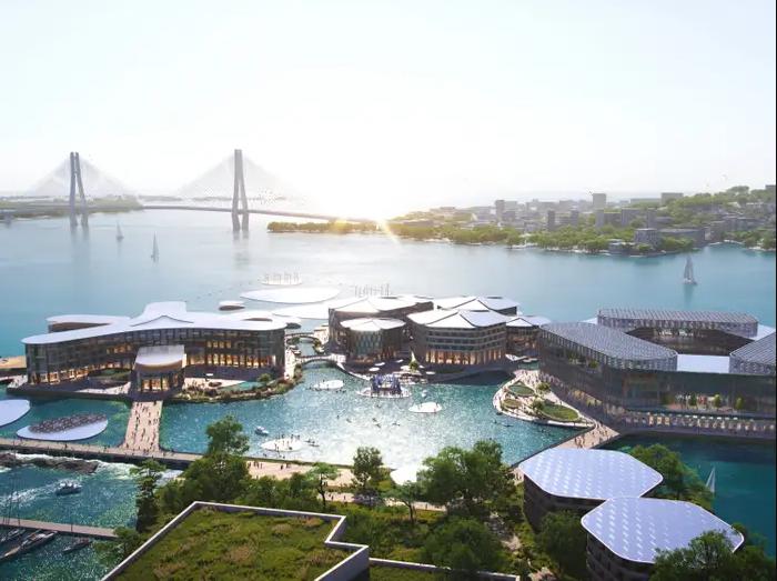 Korea is building a self-contained city... anti-flood! - Photo 1. Korea is building a self-contained city... anti-flood! - Photo 1.