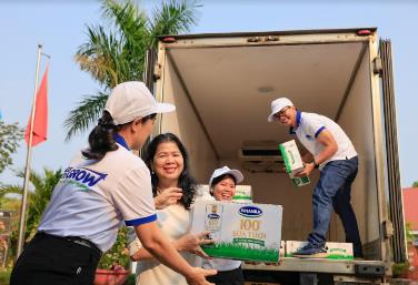 Vinamilk khởi động hành trình năm thứ 15 của Quỹ sữa vươn cao Việt Nam tại nhiều địa phương - Ảnh 6.