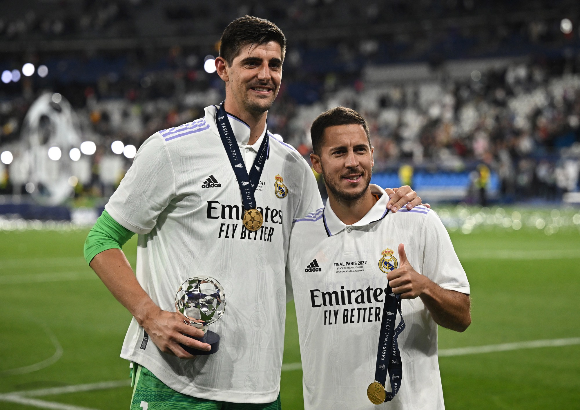 Thibaut Courtois hóa siêu nhân, Real Madrid lên đỉnh Champions League - Ảnh 13.