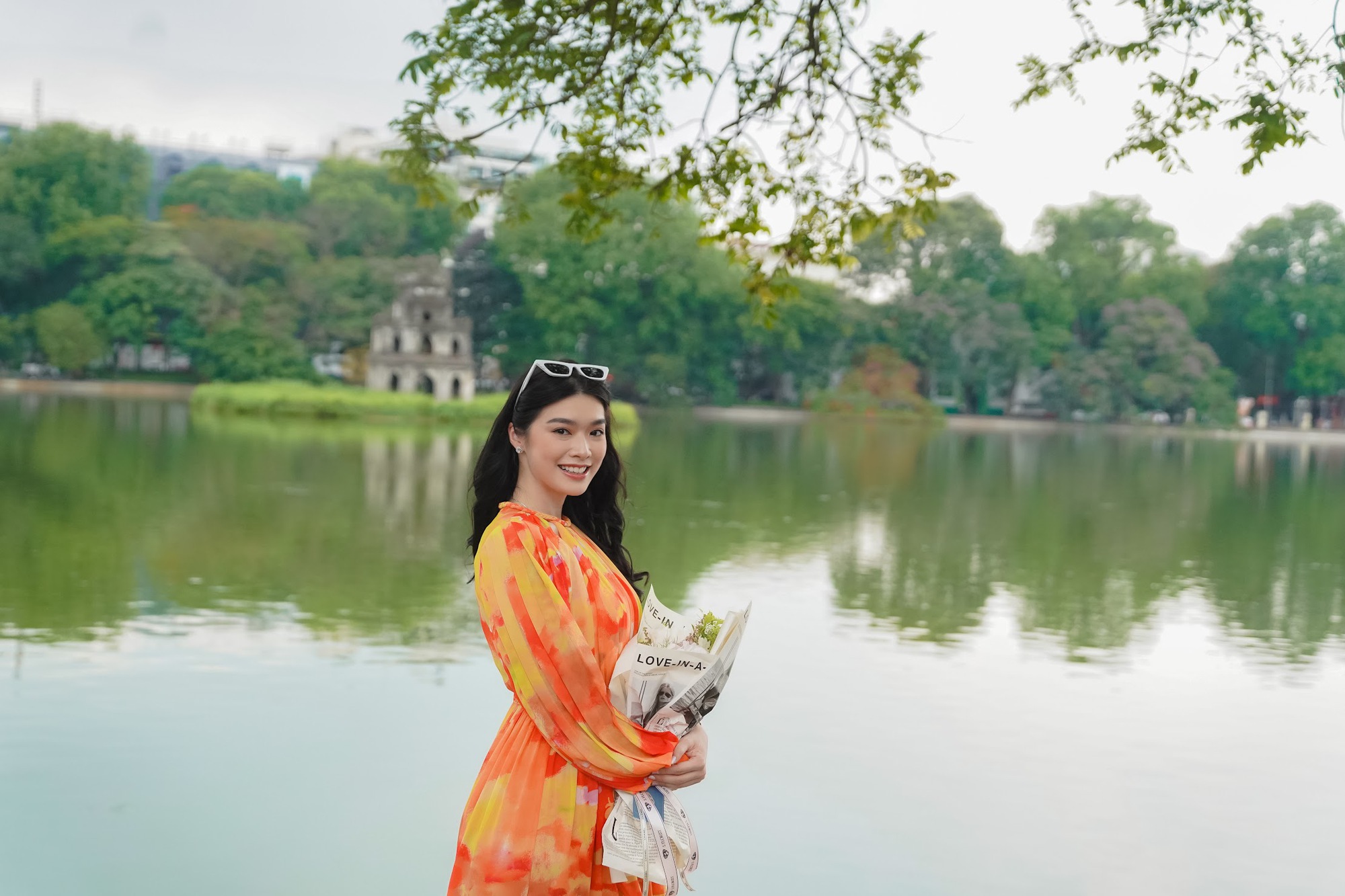Hoa hậu Indonesia - Top 6 Miss World 2021 - hào hứng khám phá ẩm thực Hà Nội - Ảnh 6.