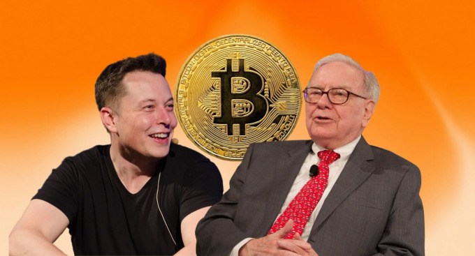 Elon Musk chế nhạo Warren Buffett về Bitcoin