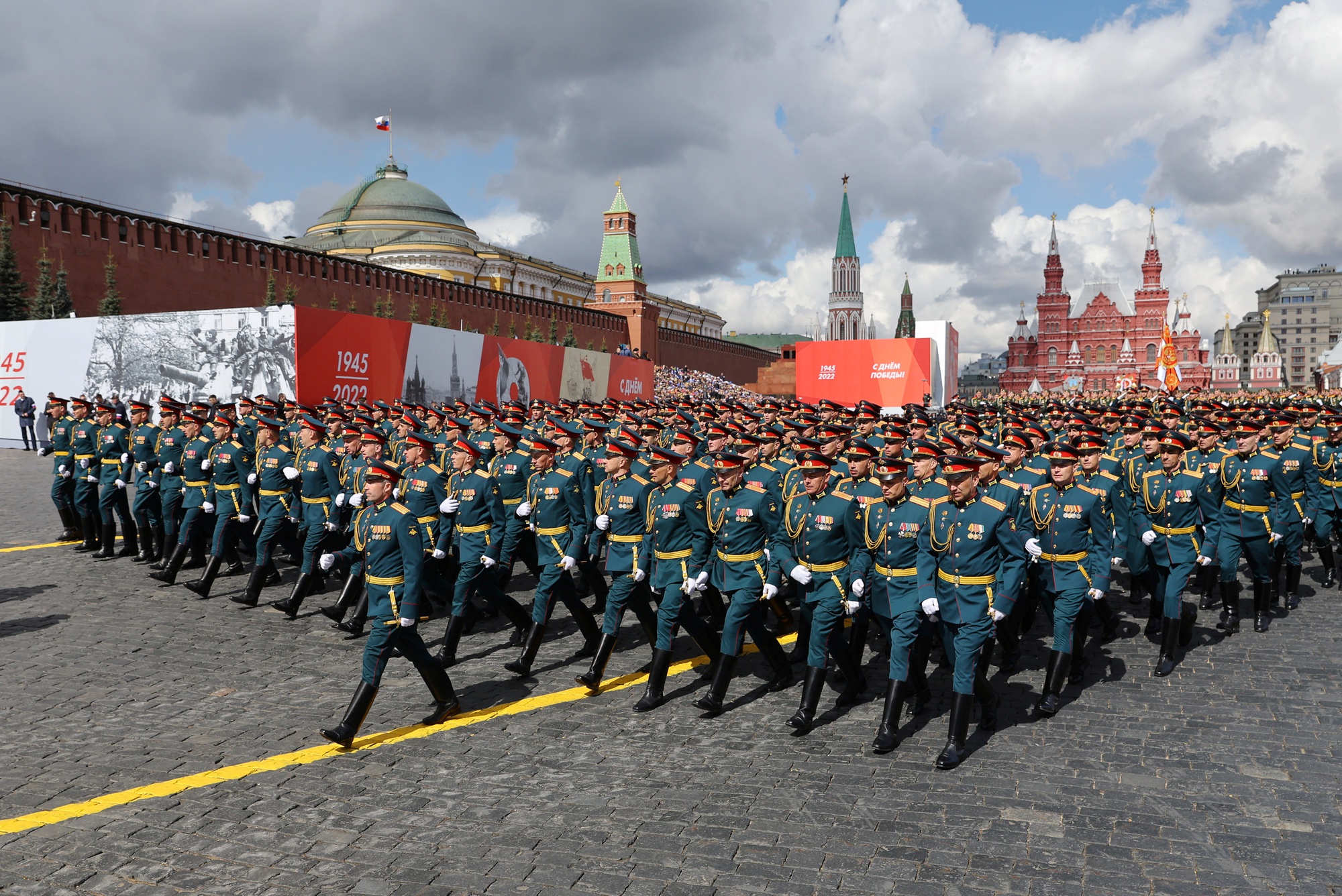 Dàn khí tài Nga tại lễ duyệt binh mừng Ngày Chiến thắng - Ảnh 17.