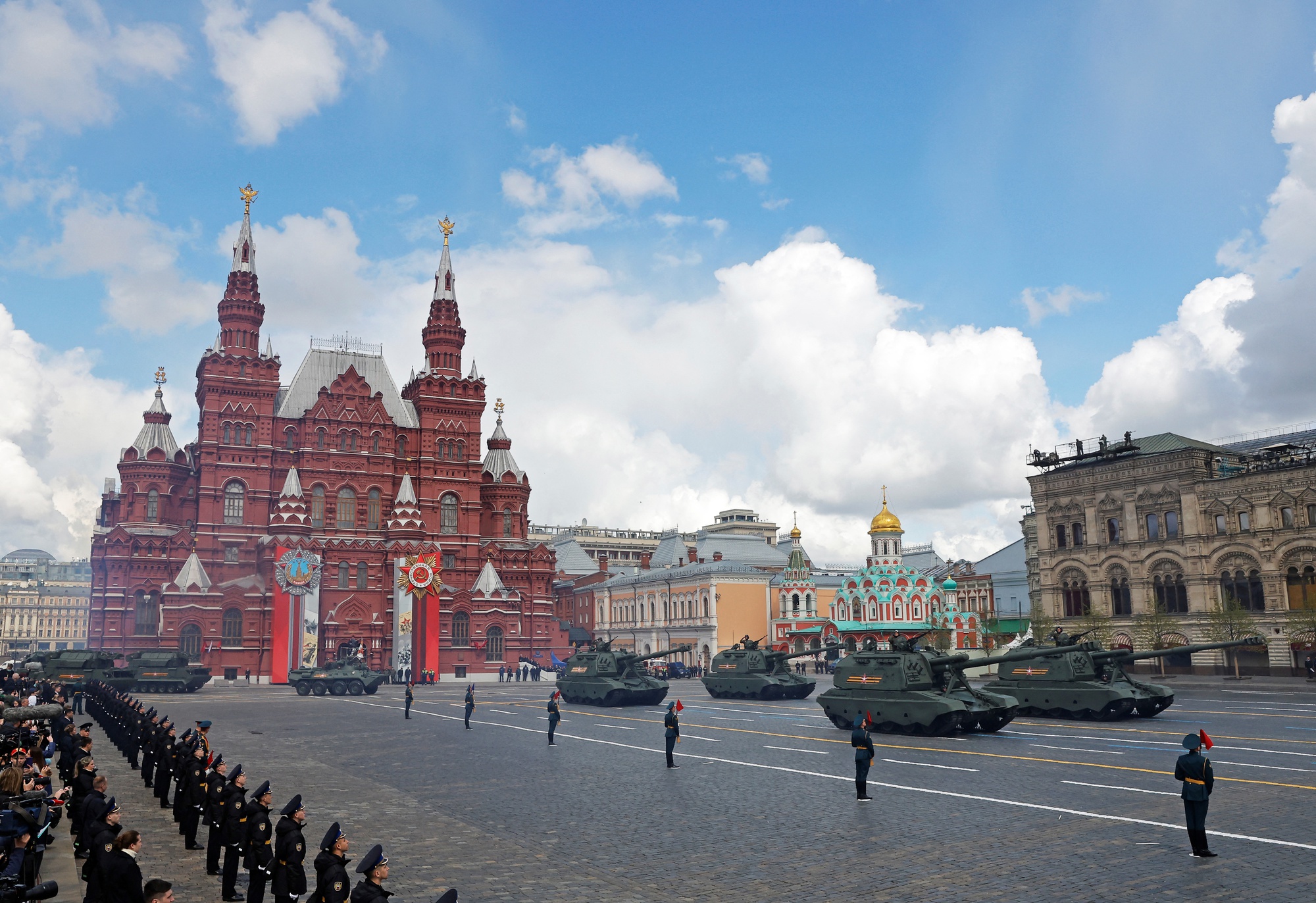 Dàn khí tài Nga tại lễ duyệt binh mừng Ngày Chiến thắng - Ảnh 5.