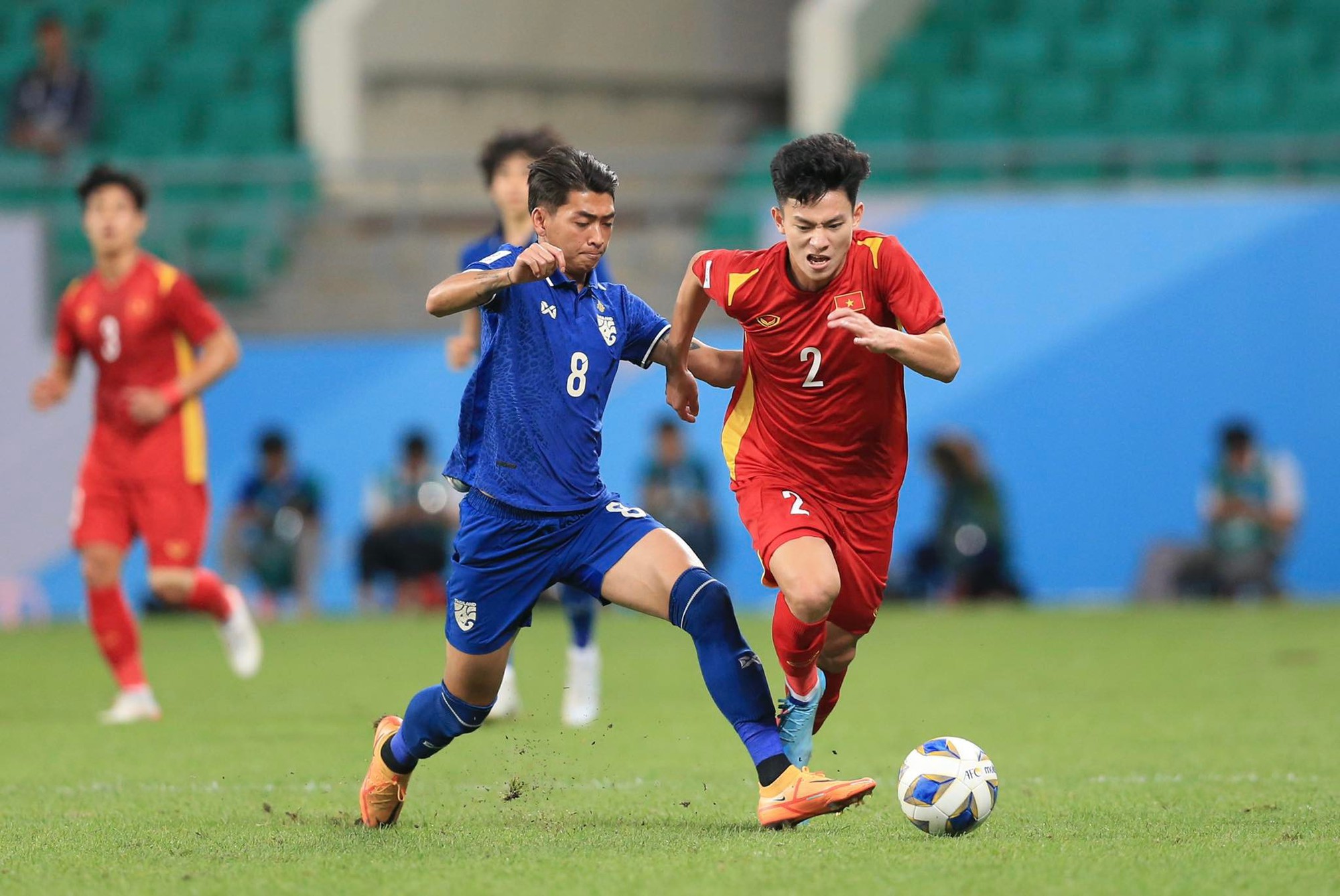 U23 Việt Nam chia điểm tiếc nuối với U23 Thái Lan - Ảnh 1.