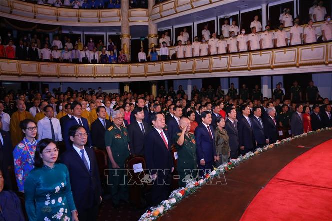 Lễ kỷ niệm 55 năm thiết lập quan hệ ngoại giao Việt Nam - Campuchia - Ảnh 2.