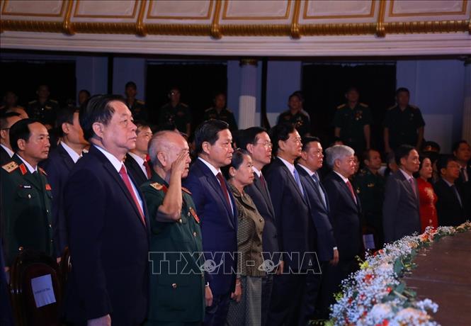 Lễ kỷ niệm 55 năm thiết lập quan hệ ngoại giao Việt Nam - Campuchia - Ảnh 4.