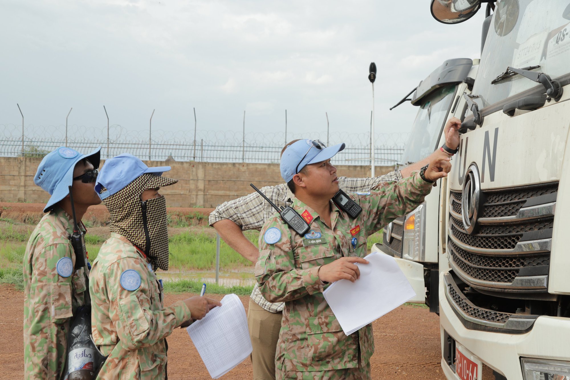 Đội công binh mũ nồi xanh Việt Nam lập 2 đội cứu hộ khẩn cấp tại phái bộ Abyei - Ảnh 3.