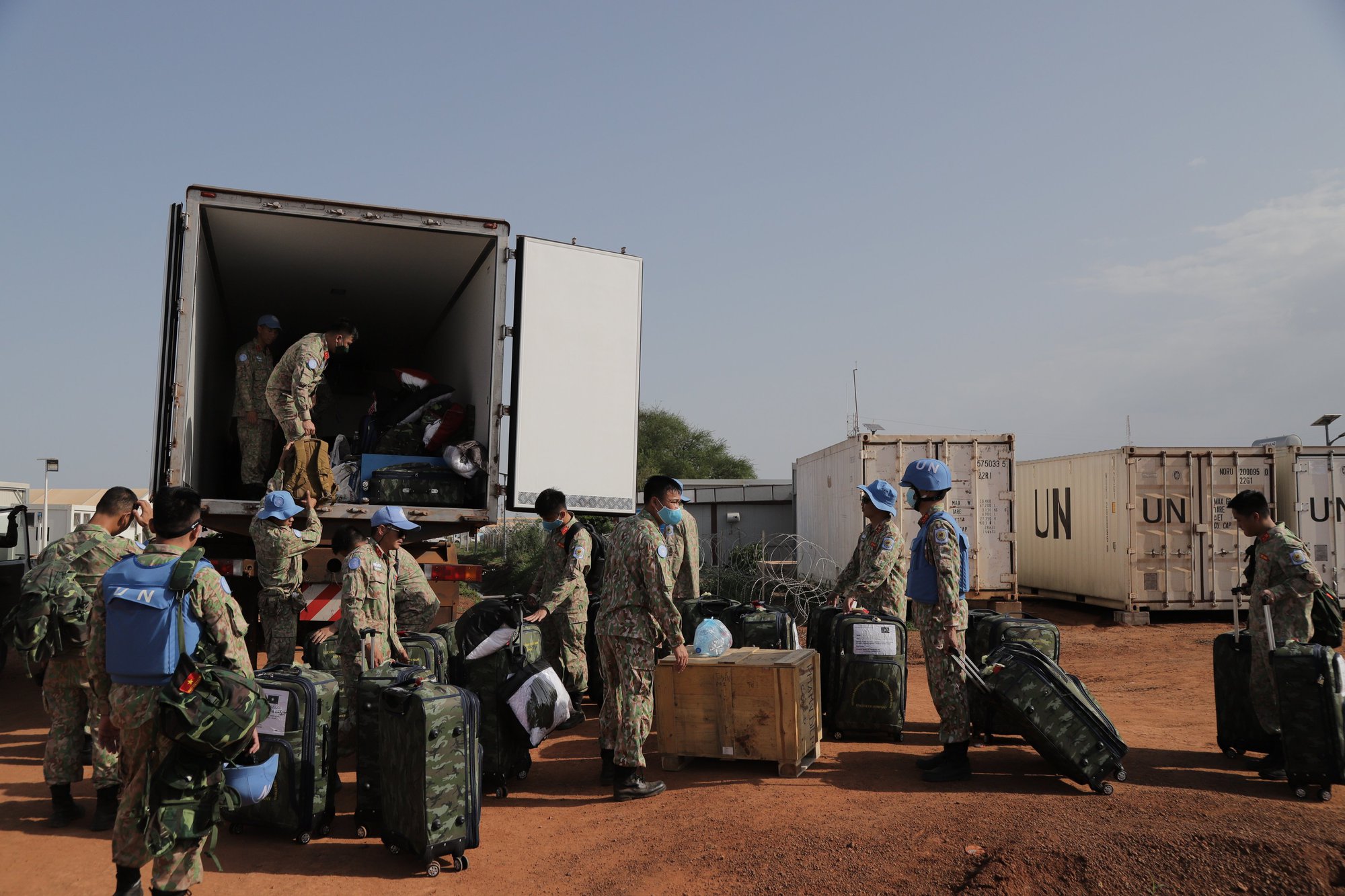 Đội công binh mũ nồi xanh Việt Nam lập 2 đội cứu hộ khẩn cấp tại phái bộ Abyei - Ảnh 8.