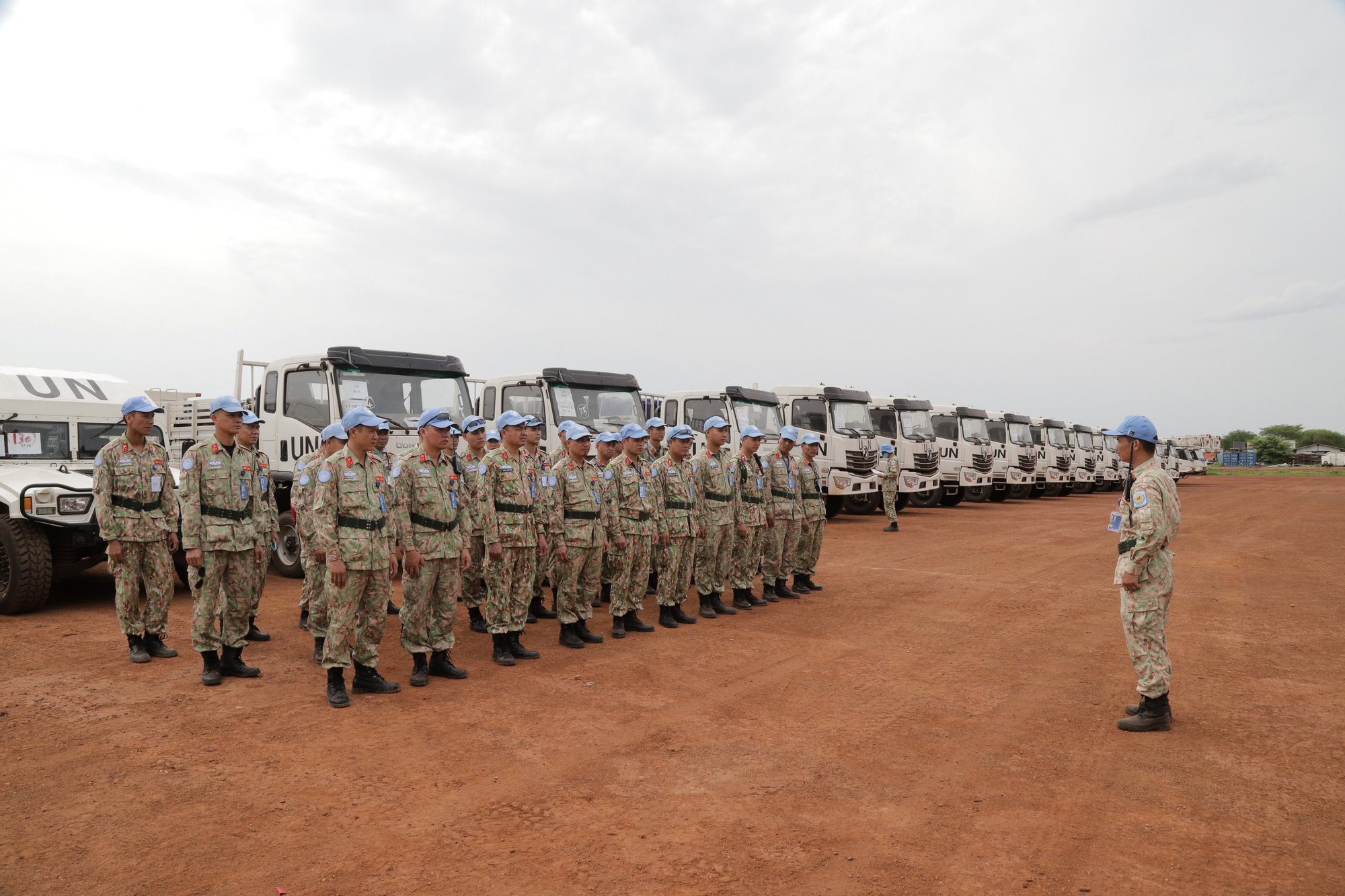 Đội công binh mũ nồi xanh Việt Nam lập 2 đội cứu hộ khẩn cấp tại phái bộ Abyei - Ảnh 5.
