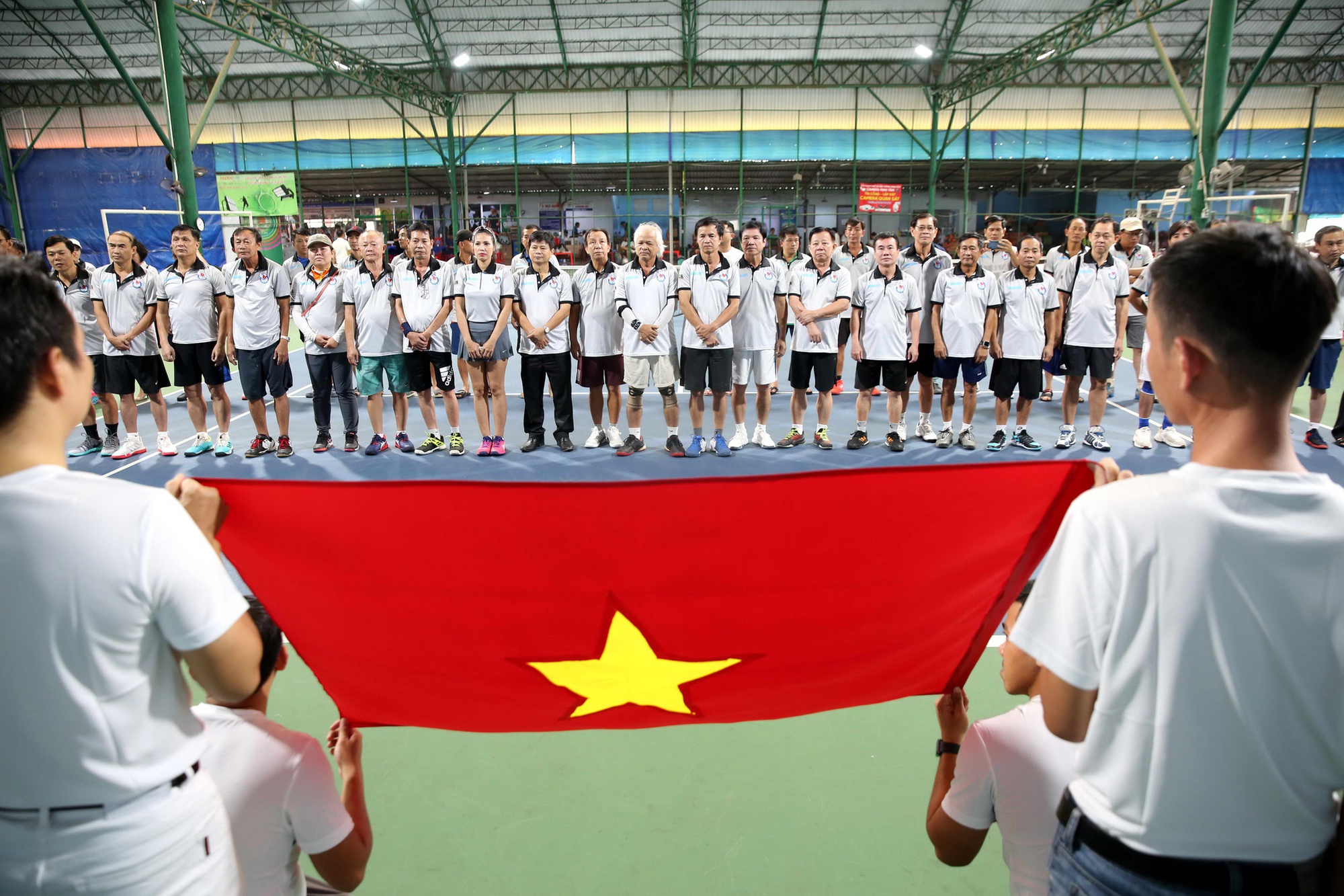 Hứa hẹn hấp dẫn giải quần vợt dành cho nhà báo - Ảnh 1. Hứa hẹn hấp dẫn giải quần vợt dành cho nhà báo - Ảnh 1.