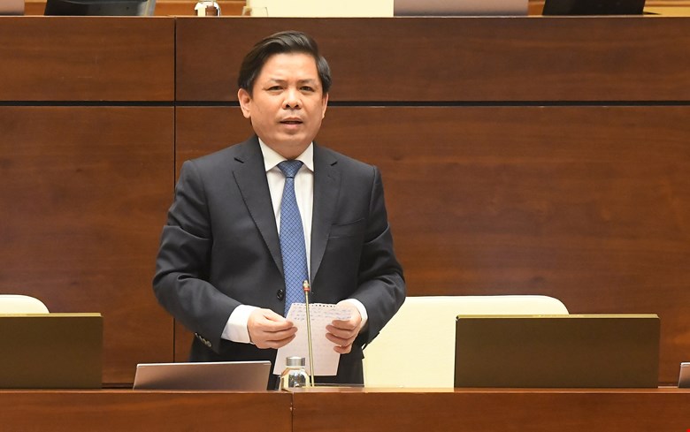 Bộ trưởng Nguyễn Văn Thể trả lời chất vấn về các dự án BOT - Ảnh 1.