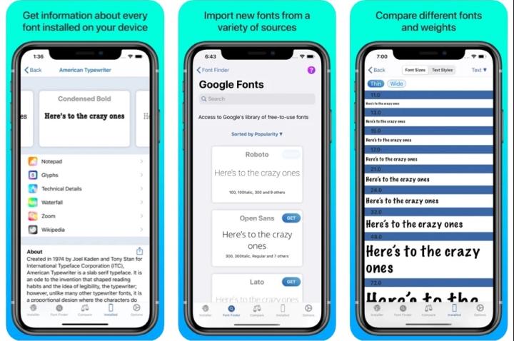 Ứng dụng font chữ cho iPhone và iPad: Với sự phát triển của công nghệ, các ứng dụng font chữ cho iPhone và iPad năm 2024 đã được cải tiến và trở nên mạnh mẽ hơn. Việc tìm kiếm và cài đặt những font chữ tuyệt đẹp trở nên đơn giản hơn bao giờ hết. Hãy xem hình ảnh để tìm kiếm ứng dụng font chữ tốt nhất cho thiết bị của bạn nhé!