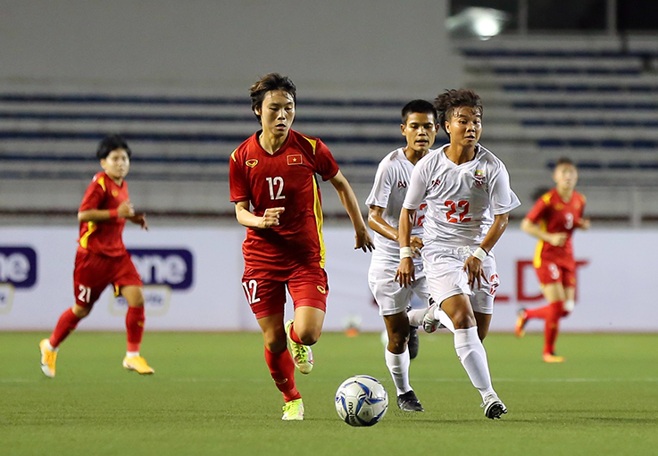 Tuyển nữ Việt Nam quyết đấu chủ nhà Philipines ở bán kết AFF Cup - Ảnh 1.
