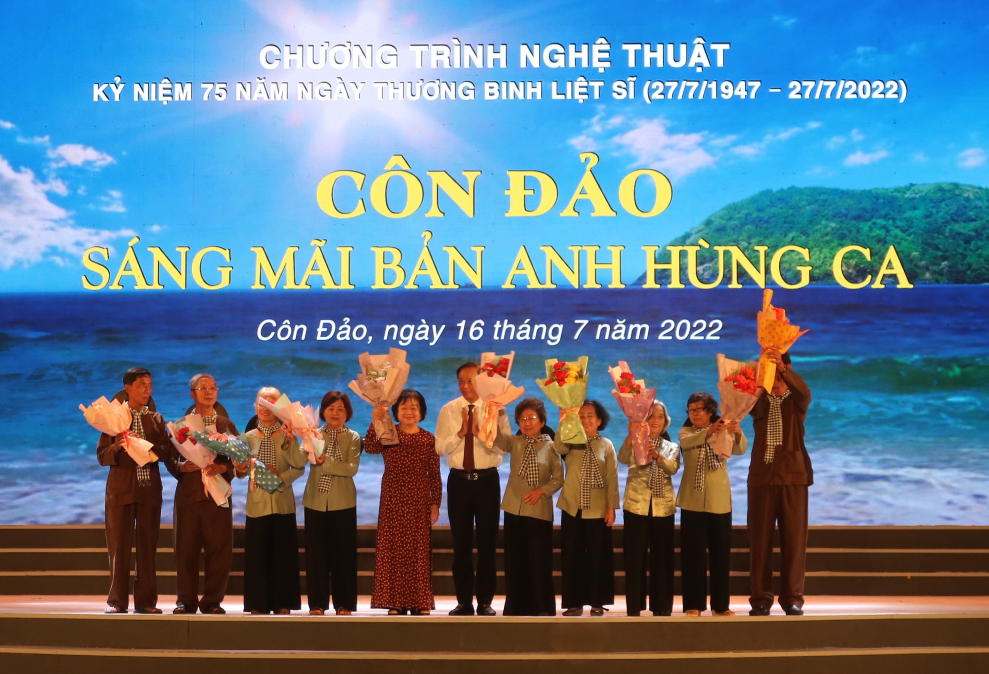 Ấn tượng Chương trình nghệ thuật Côn Đảo - Sáng mãi bản anh hùng ca - Ảnh 3.