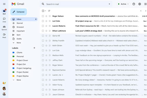 Giao diện mới tiện ích cho người dùng Gmail - Ảnh 1.