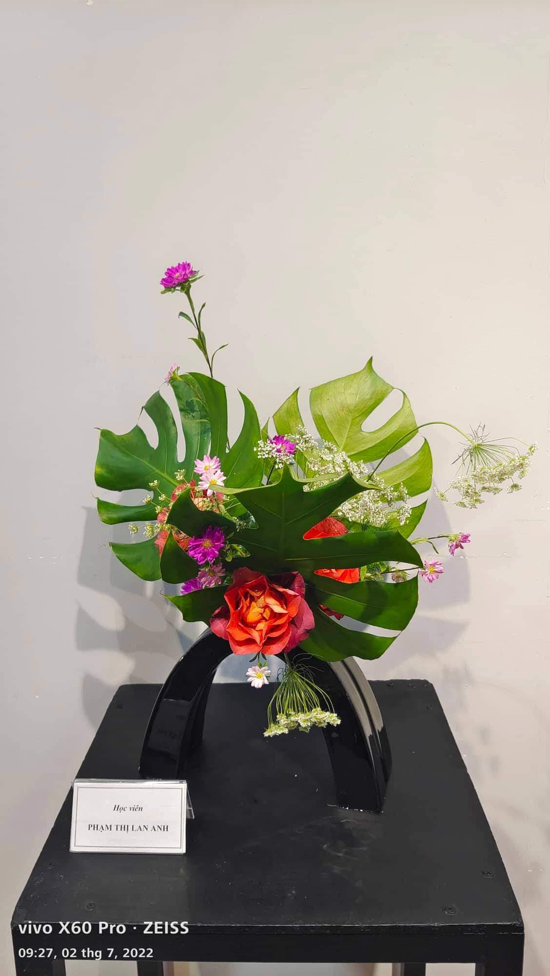 Triển lãm hoa đạo Ikebana Nhật Bản đang diễn ra tại TP HCM - Ảnh 4.