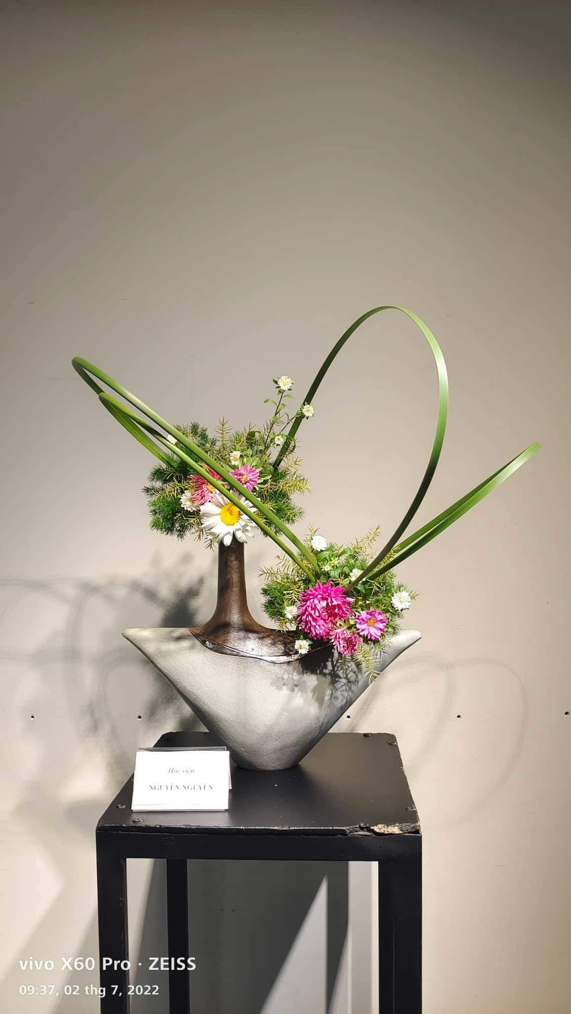 Triển lãm hoa đạo Ikebana Nhật Bản đang diễn ra tại TP HCM - Ảnh 10.