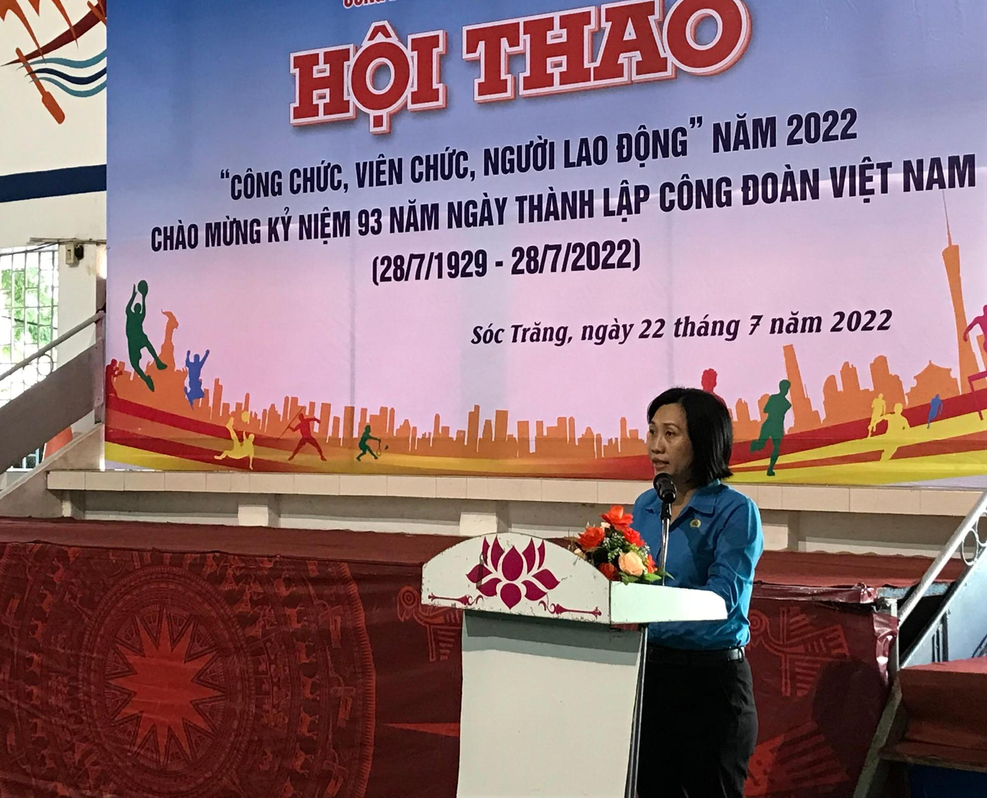 Sôi động hội thao công chức, viên chức, người lao động tại Sóc Trăng - Ảnh 1.