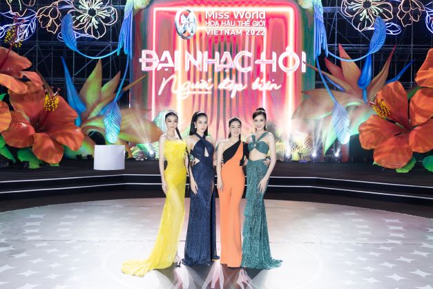Dàn người đẹp hở bạo, đọ độ nóng bỏng tại cuộc thi Hoa hậu Thế giới Việt Nam 2022 - Ảnh 1.