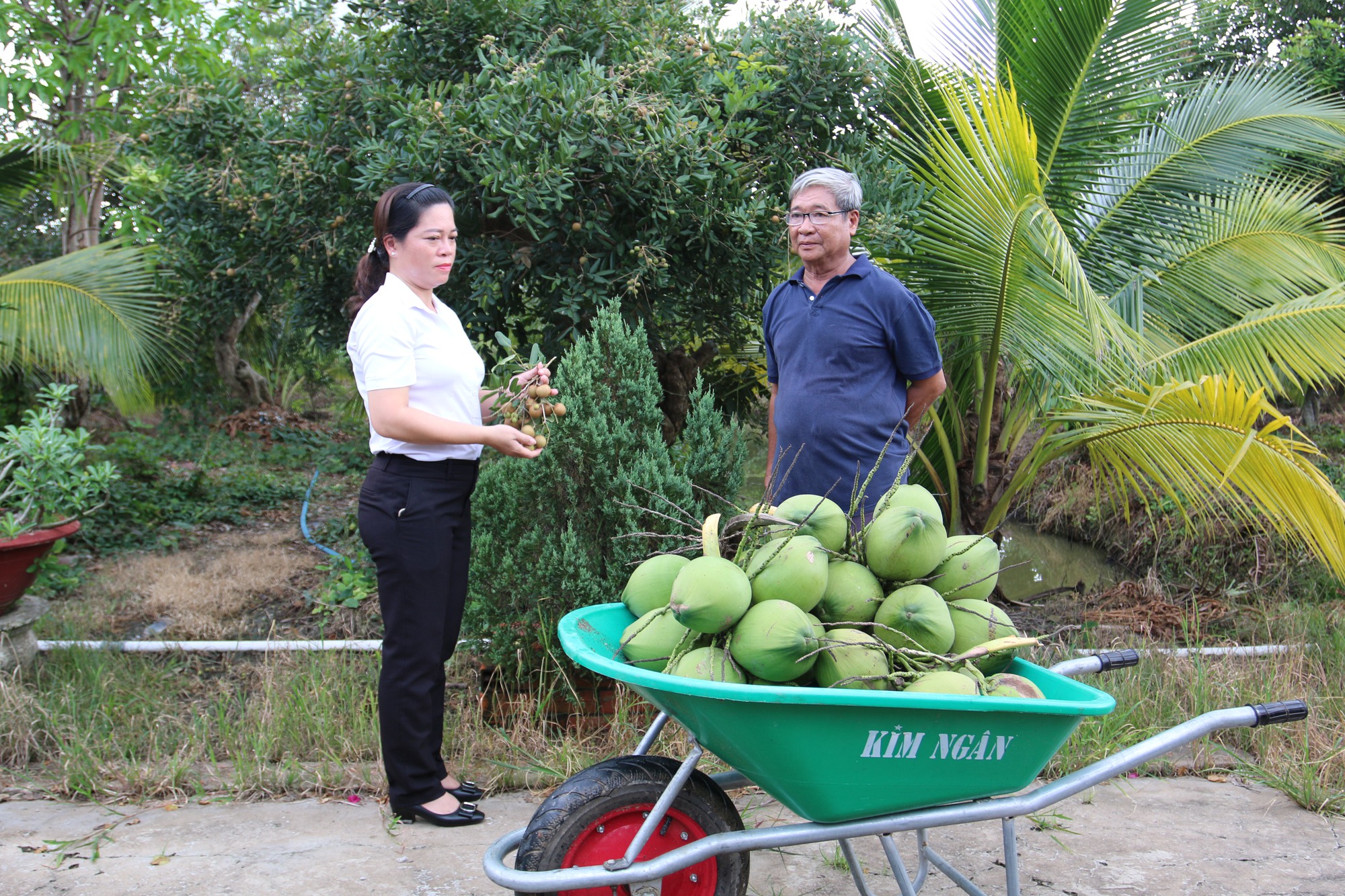 Agribank Bến Tre đồng hành cùng người dân, doanh nghiệp vượt qua khó khăn sau dịch Covid-19 - Ảnh 1.