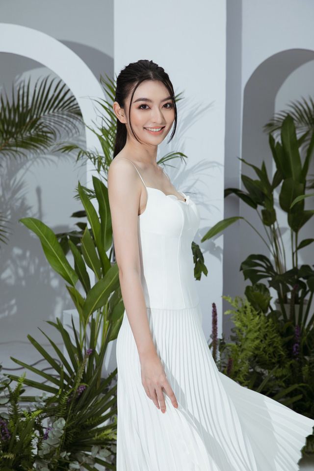 Cận cảnh nhan sắc thí sinh đột ngột rút khỏi chung kết Miss World Vietnam 2022 - Ảnh 9.