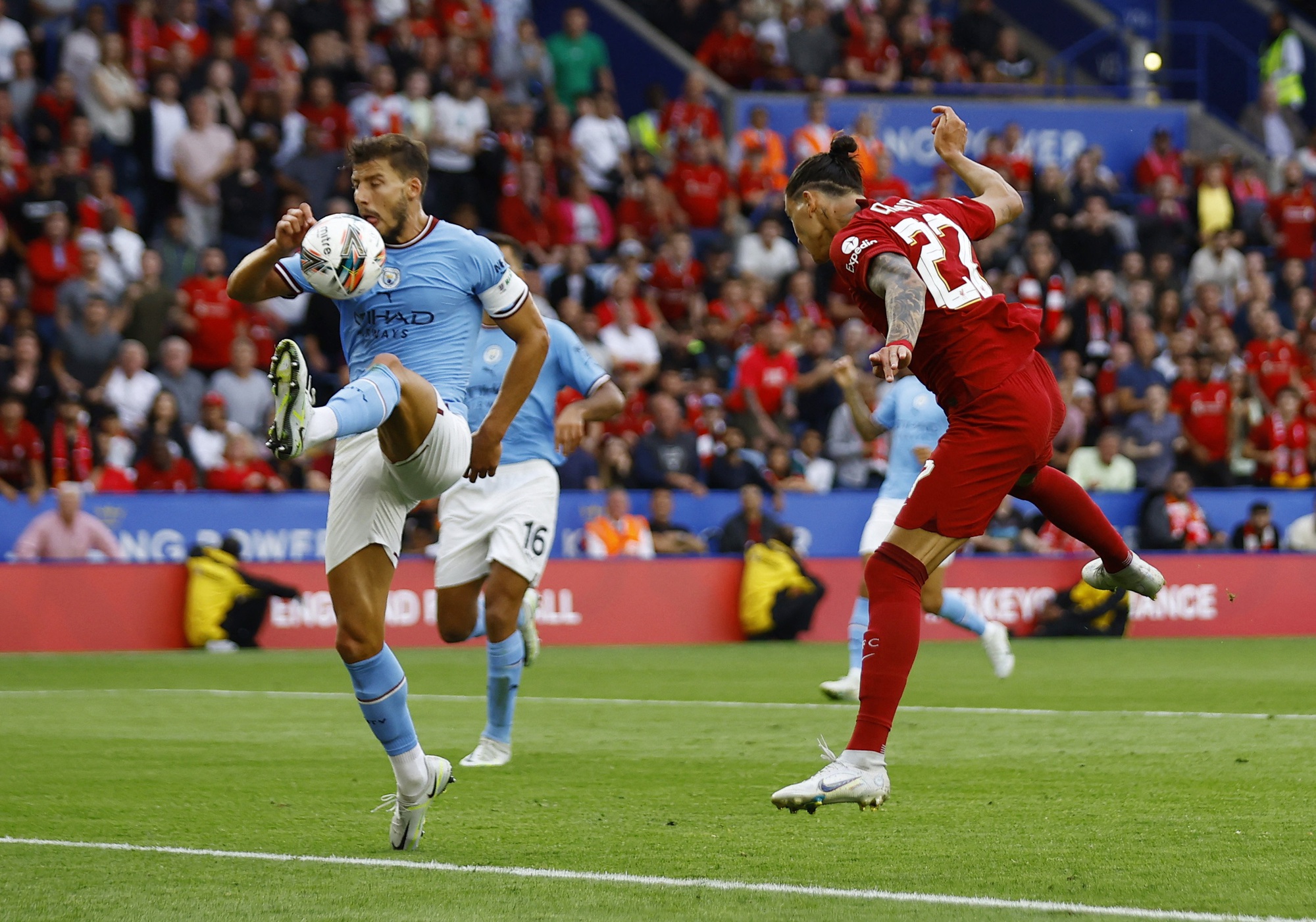 Tân binh lập đại công, Liverpool hạ gục Man City ở Siêu cúp Anh - Ảnh 6.